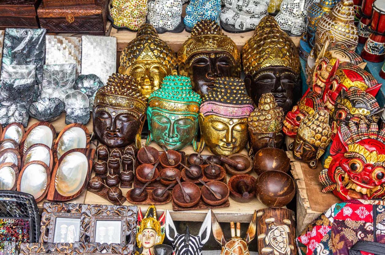 Un Paraíso de Compras: Artesanía, Textiles y Joyería en Ubud